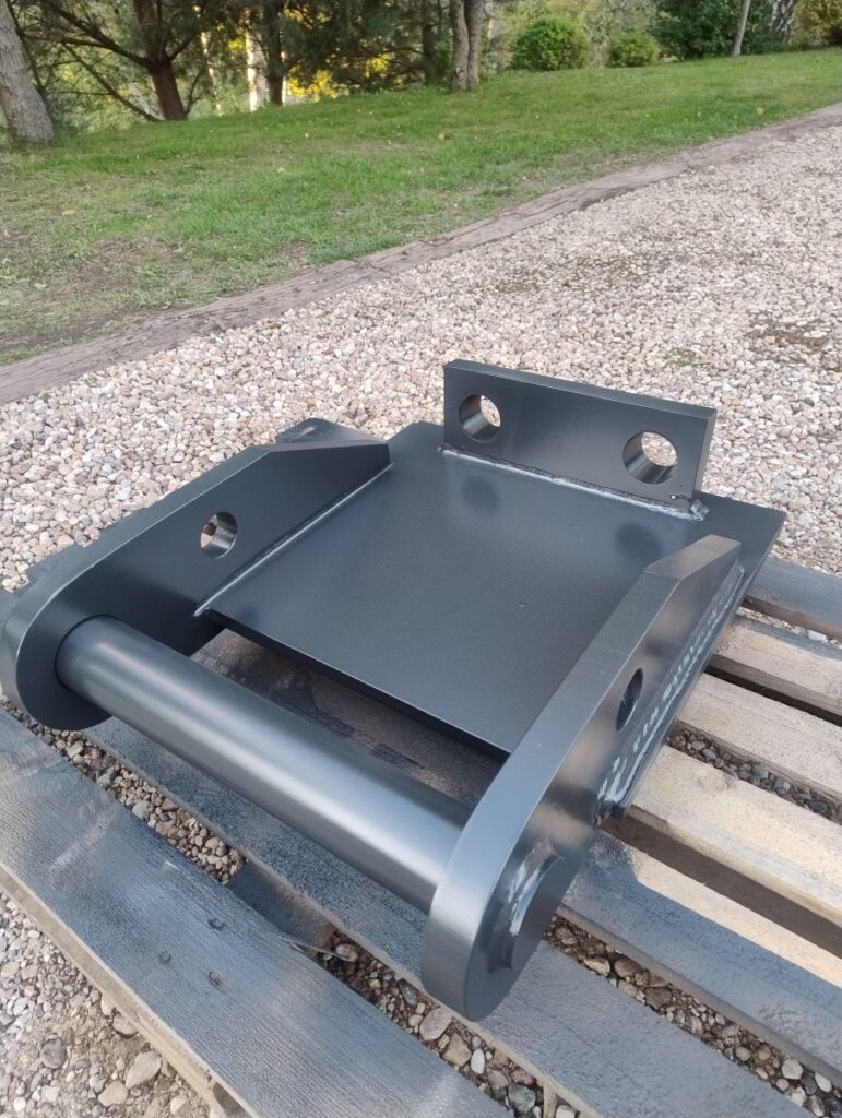 adapter do osprzętu koparki z płytą montażową